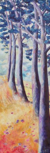 Le long du Golfe - 120x40cm