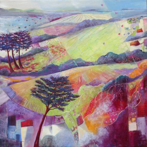 L'envolée - 80x80cm