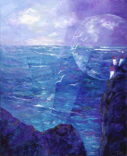 Immensité océane - 100x81cm