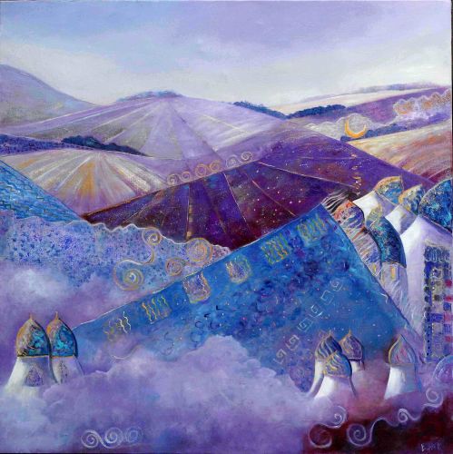 Chuchotements  - 100x100cm