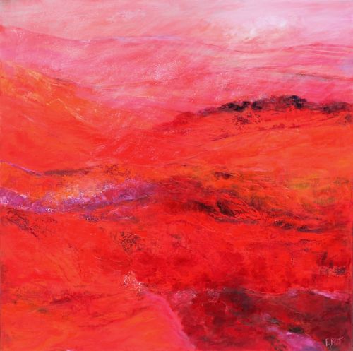 Le souffle de la terre - 80x80cm