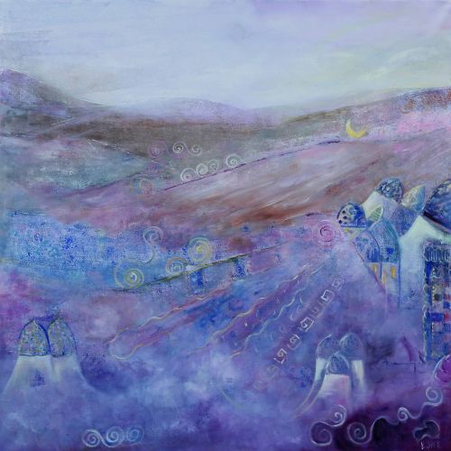 Chuchotements - 100x100cm