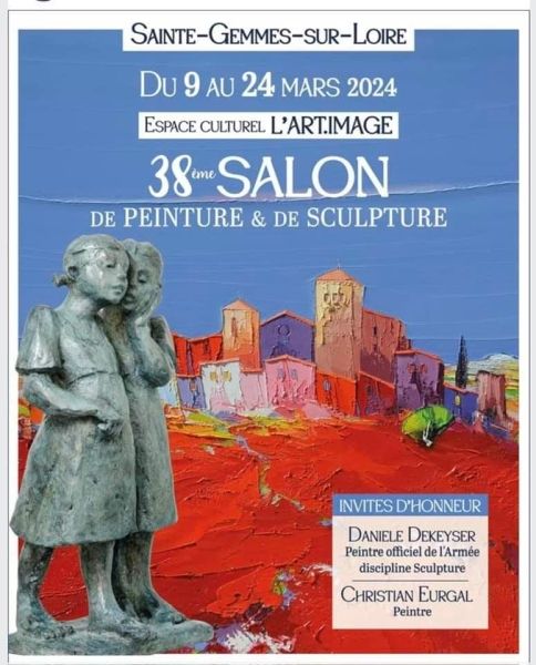 38ème Salon de peinture et sculpture de Sainte-Gemmes-sur-Loire
